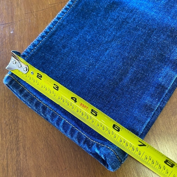 Ralph Lauren Rugby Women's Size 29 x 32 Blue Denim Skinny Tapered Jeans - Picture 12 of 13